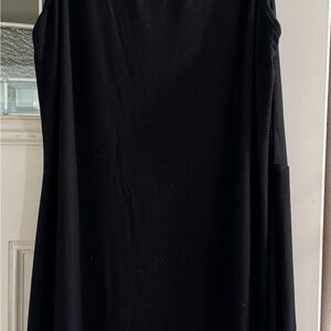 SHEIN Black Sleeveless Dress with dragon on back